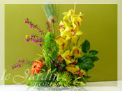 Tropical Sunshine Flower Arrangement